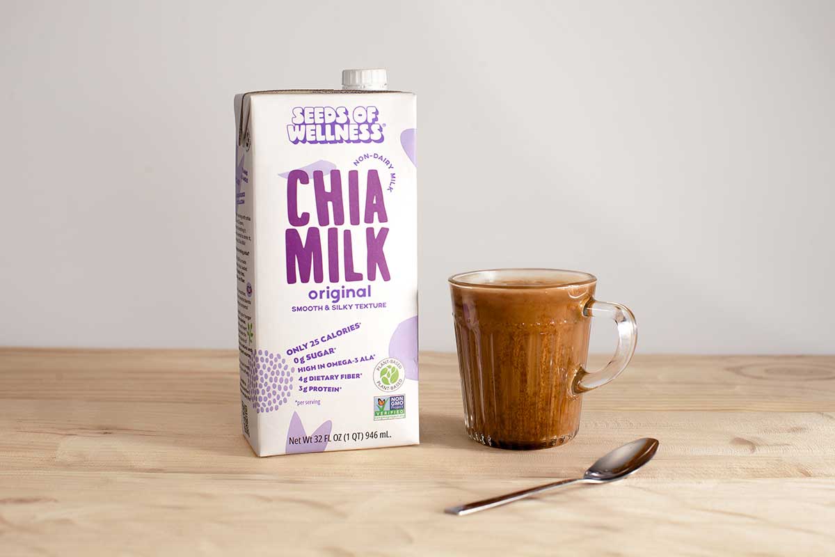 Chia Milk latte